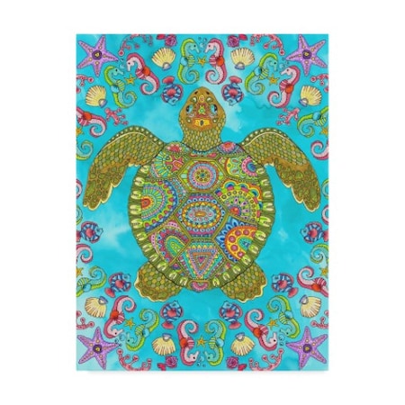 Hello Angel 'Tropical Paradise 3' Canvas Art,14x19